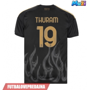 Lacne Muži Futbalové dres Juventus Khephren Thuram #19 2026-27 Krátky Rukáv - Tretina